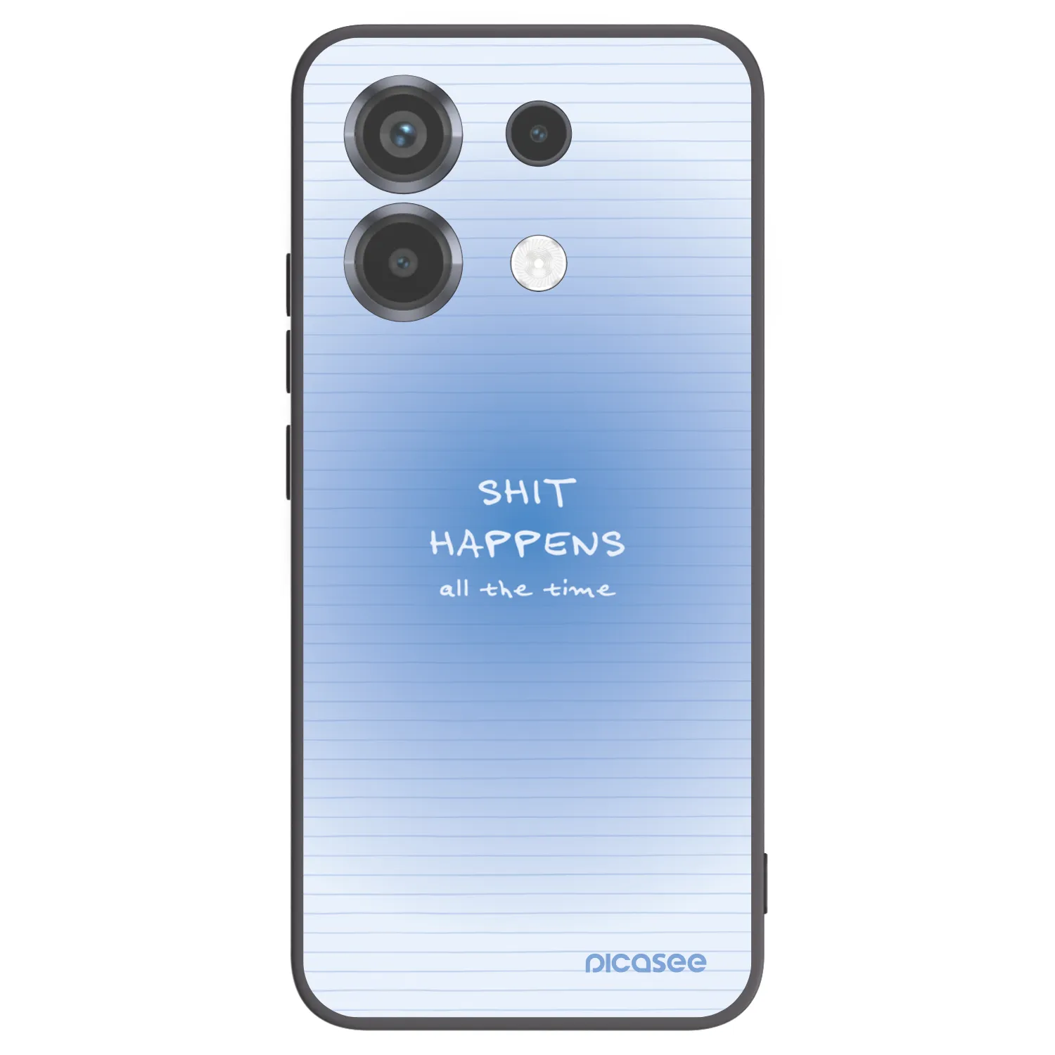 Picasee Xiaomi Poco X6 Hülle - Schwarzes Silikon - Oops Memo