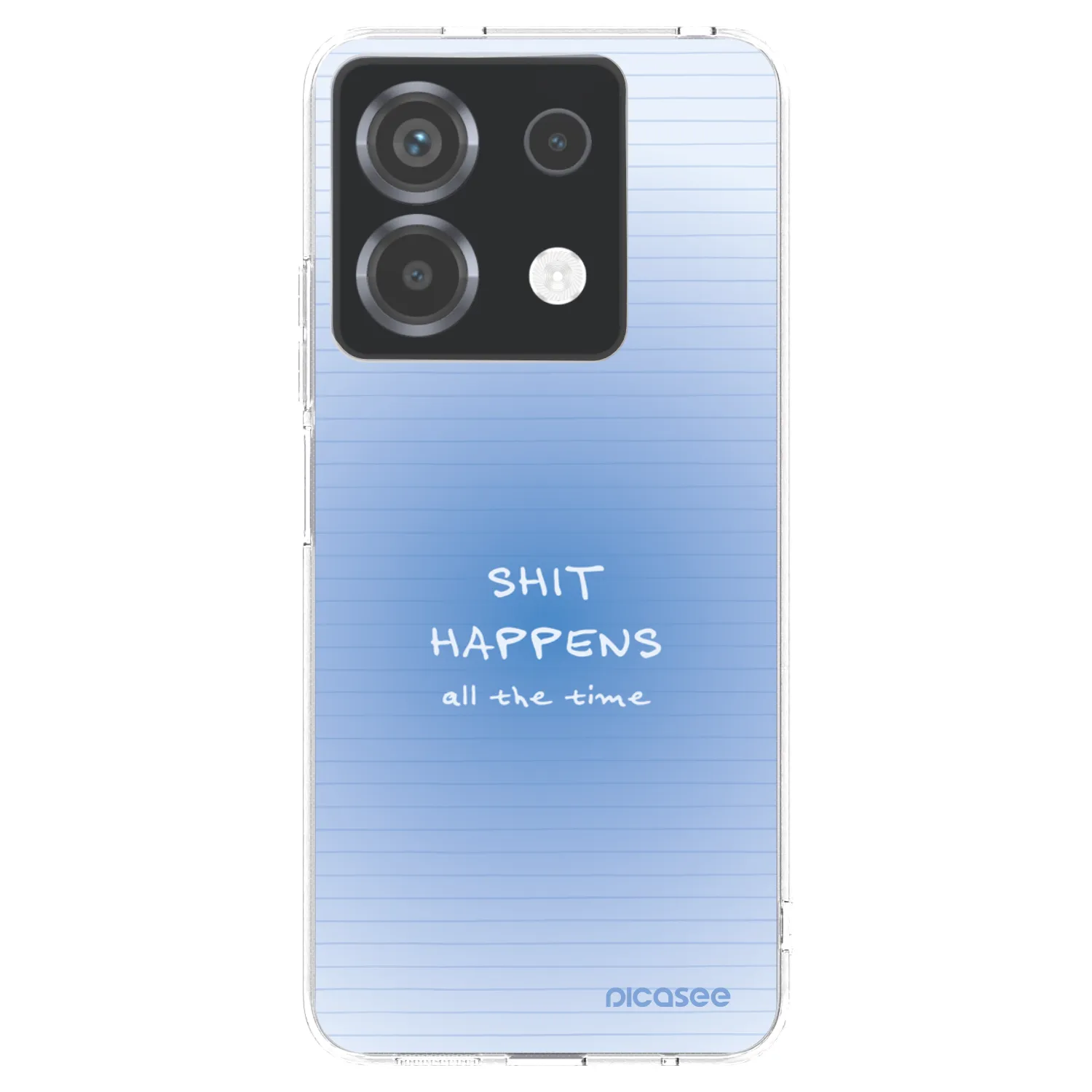 Picasee Xiaomi Poco X6 Hülle - Transparentes Silikon - Oops Memo