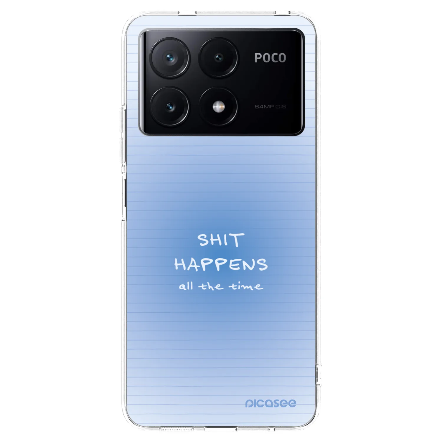 Picasee Xiaomi Poco X6 Pro Hülle - Transparentes Silikon - Oops Memo