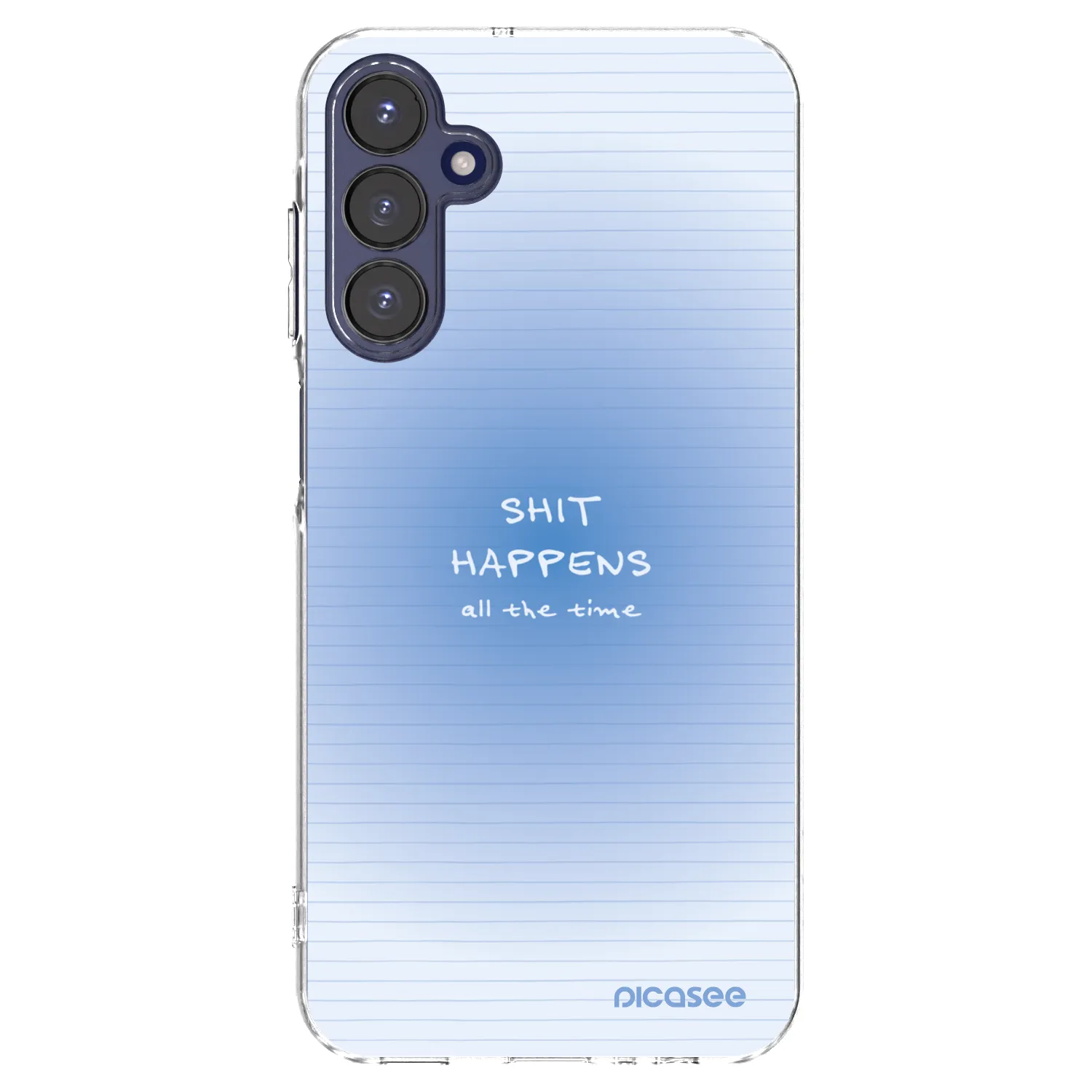Picasee Samsung Galaxy A15 A155F 4G Hülle - Transparentes Silikon - Oops Memo