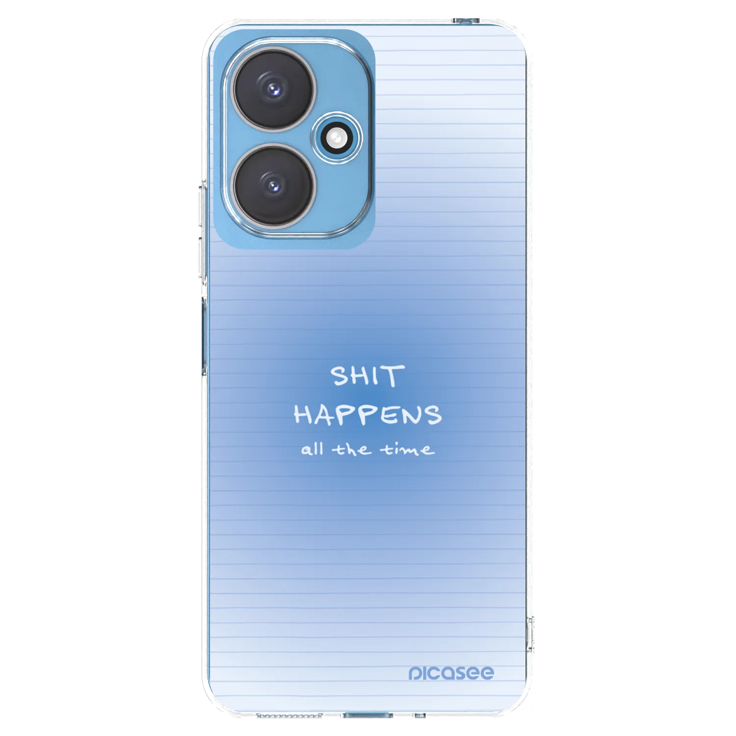 Picasee Xiaomi Redmi 13C 5G Hülle - Transparentes Silikon - Oops Memo