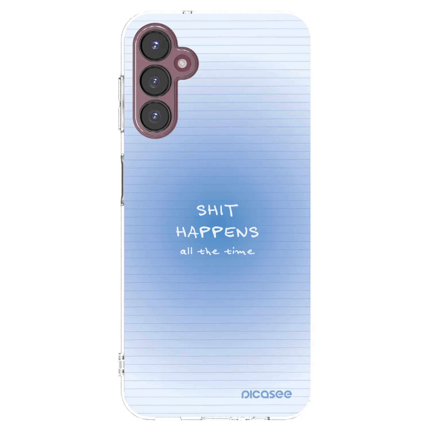 Picasee Samsung Galaxy A05s A057G Hülle - Transparentes Silikon - Oops Memo
