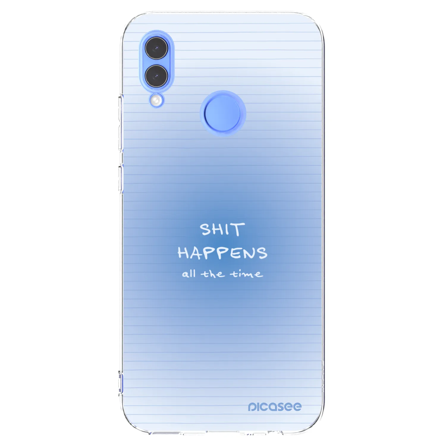 Picasee Honor 10 Lite Hülle - Transparentes Silikon - Oops Memo