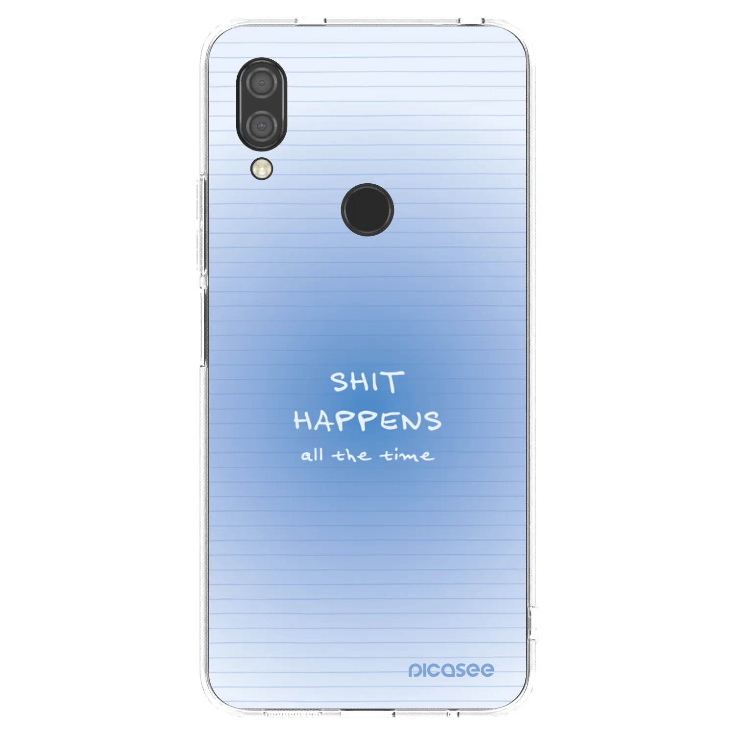 Picasee Xiaomi Redmi 7 Hülle - Transparentes Silikon - Oops Memo