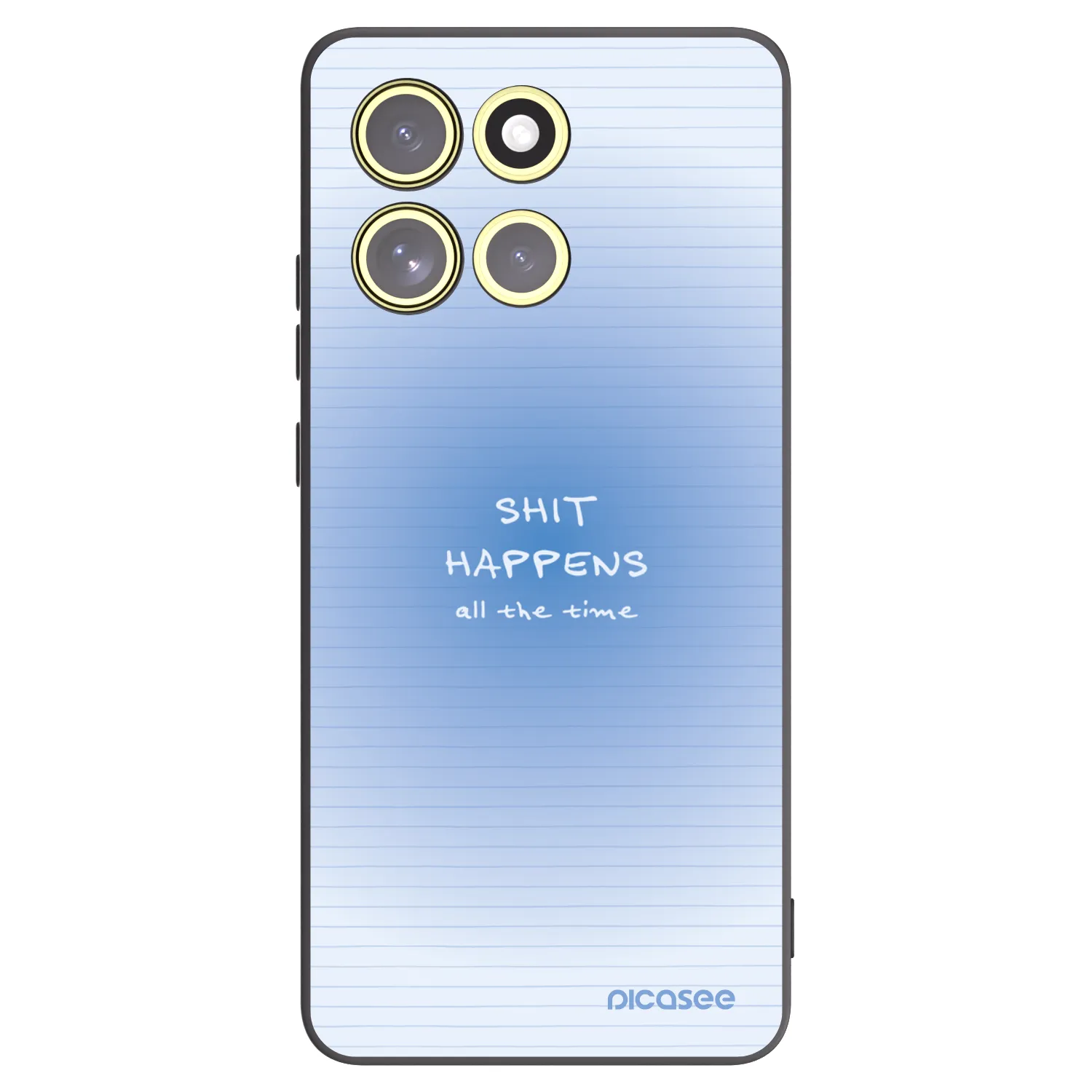 Picasee Motorola Moto G86 Power 5G Hülle - Schwarzes Silikon - Oops Memo