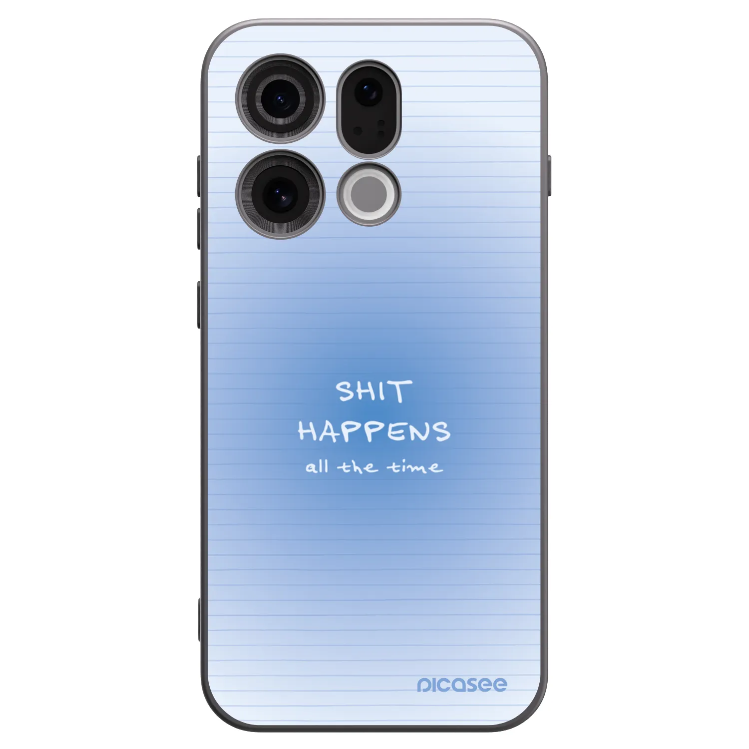 Picasee OPPO Find X9 Hülle - Schwarzes Silikon - Oops Memo