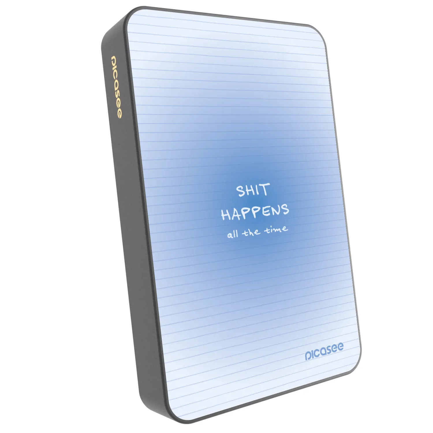 Picasee Powerbank mit MagSafe 10 000 mAh Grau - Oops Memo