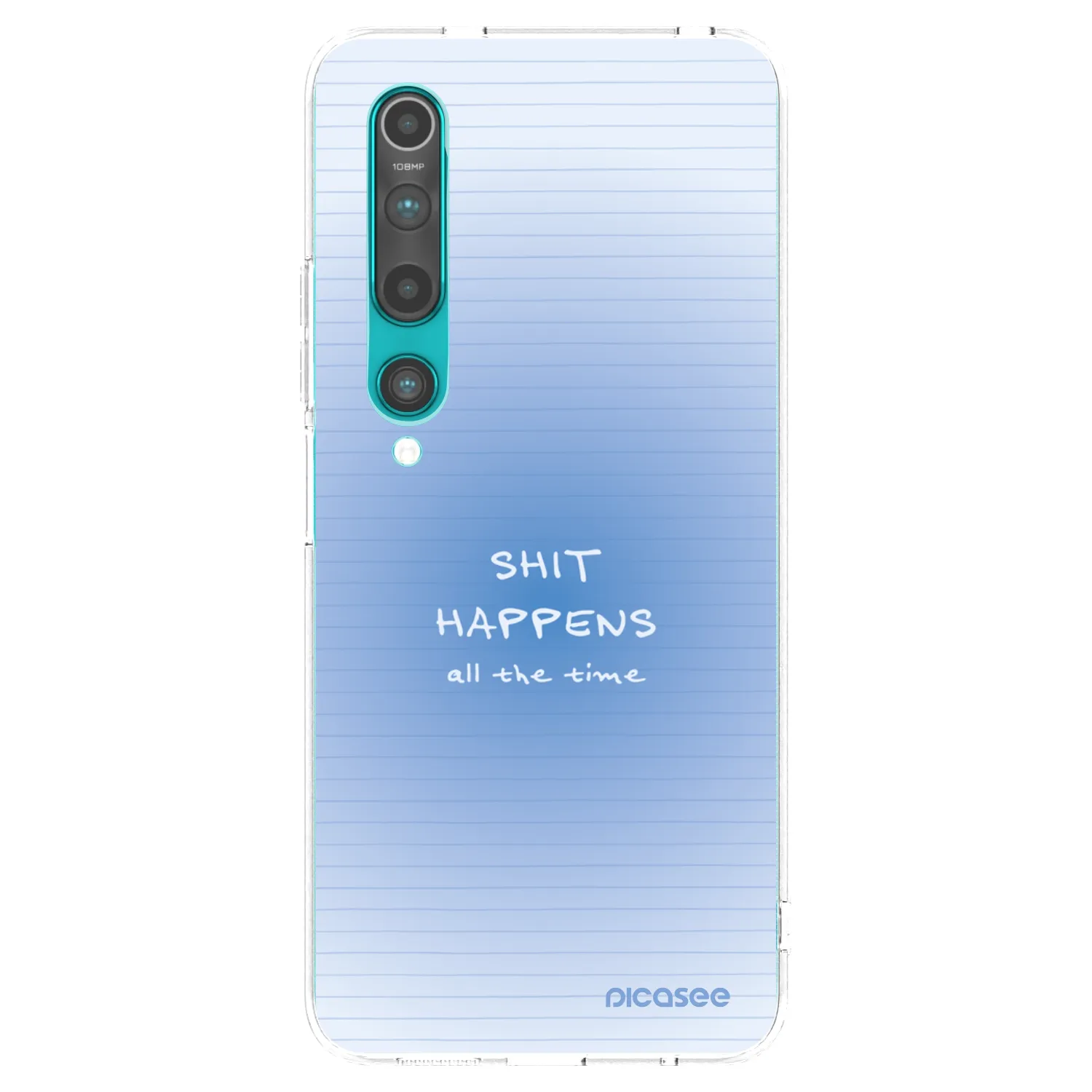 Picasee Xiaomi Mi 10 Hülle - Transparentes Silikon - Oops Memo