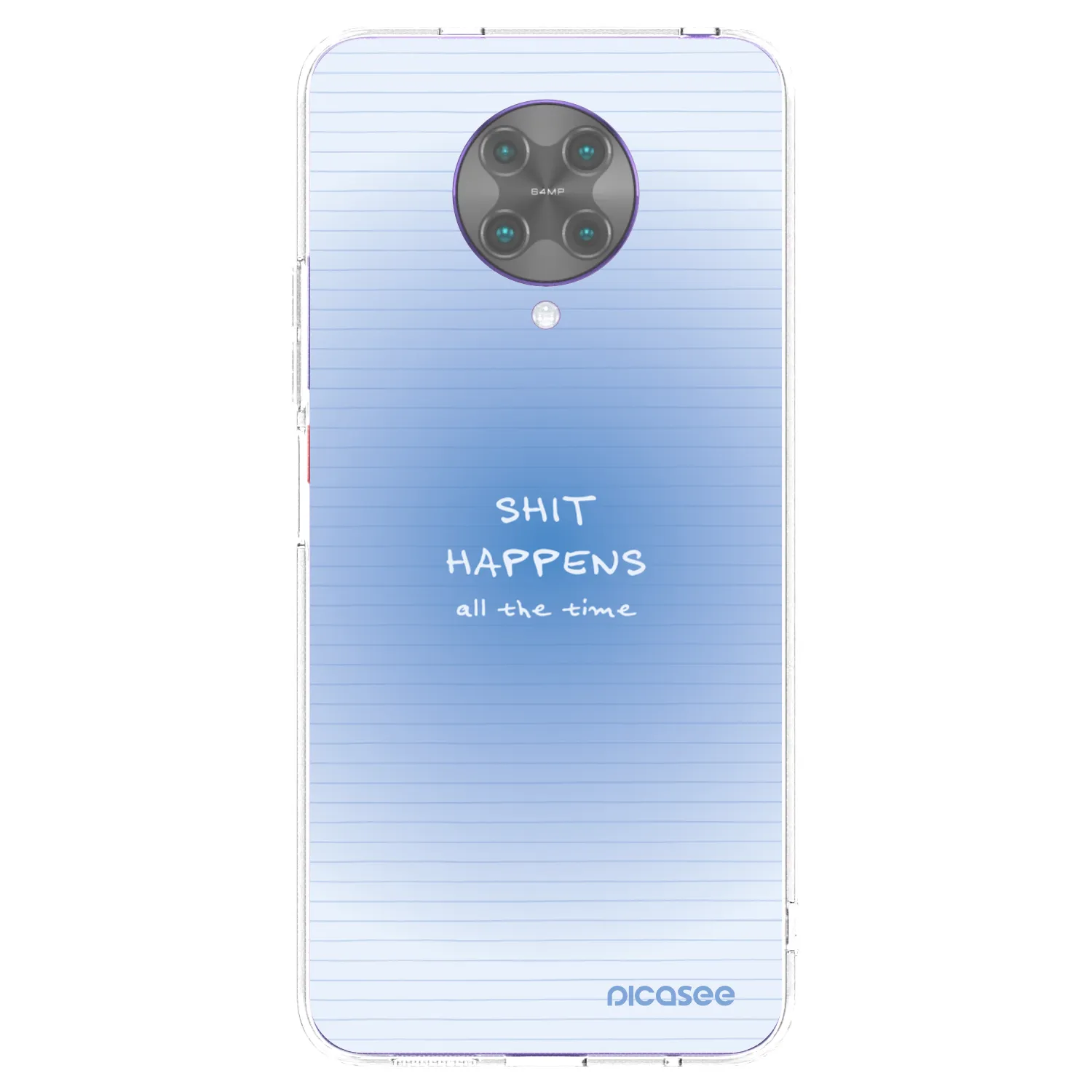 Picasee Xiaomi Poco F2 Pro Hülle - Transparentes Silikon - Oops Memo