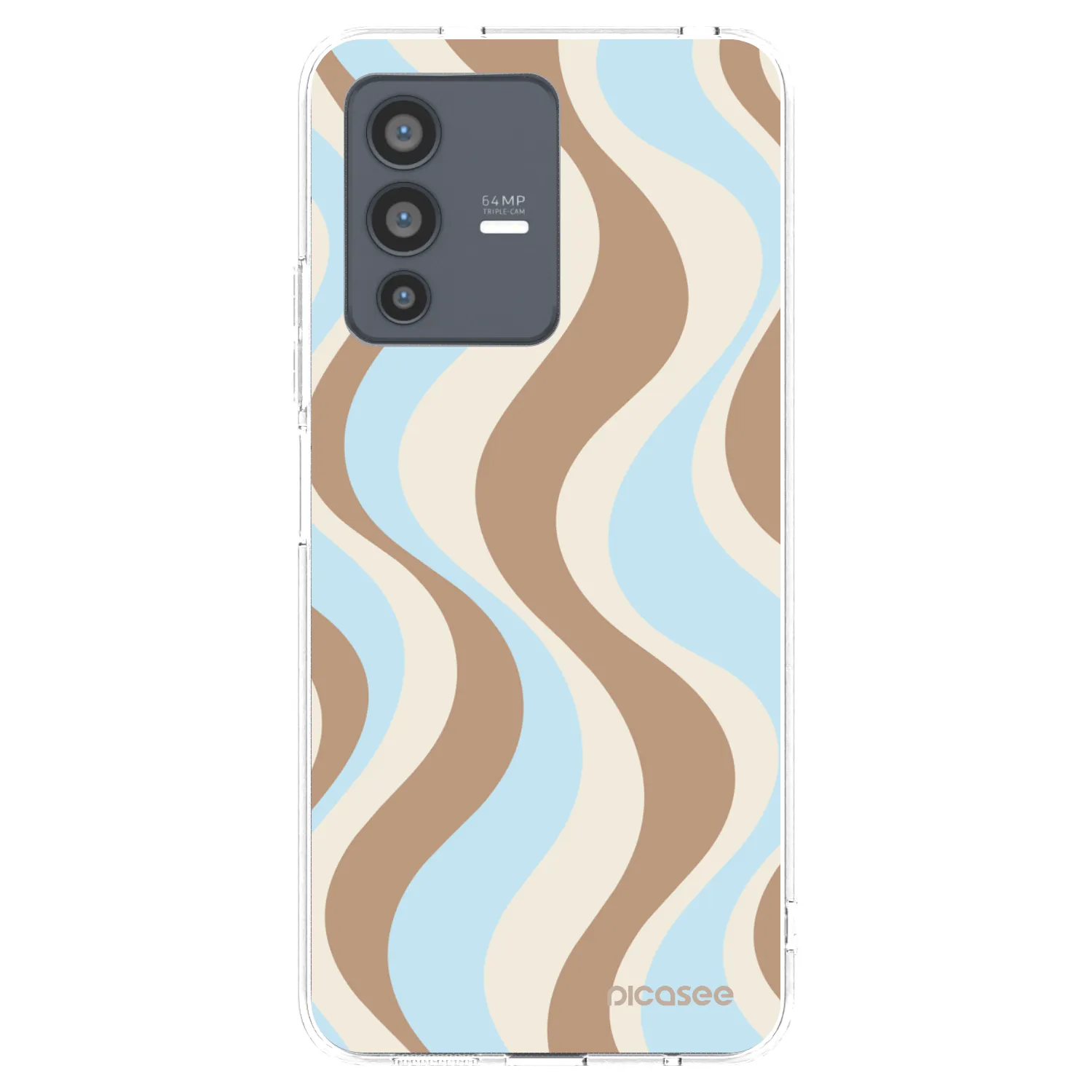 Picasee Vivo V23 5G Hülle - Transparentes Silikon - Abanico Days