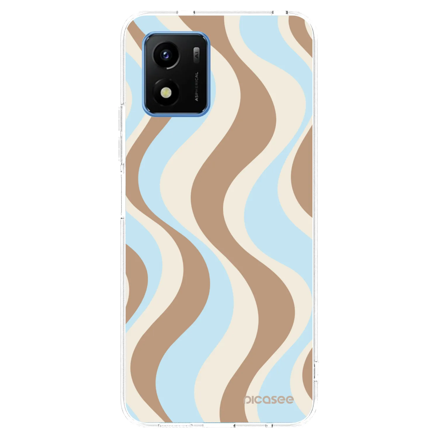 Picasee Vivo Y01 Hülle - Transparentes Silikon - Abanico Days