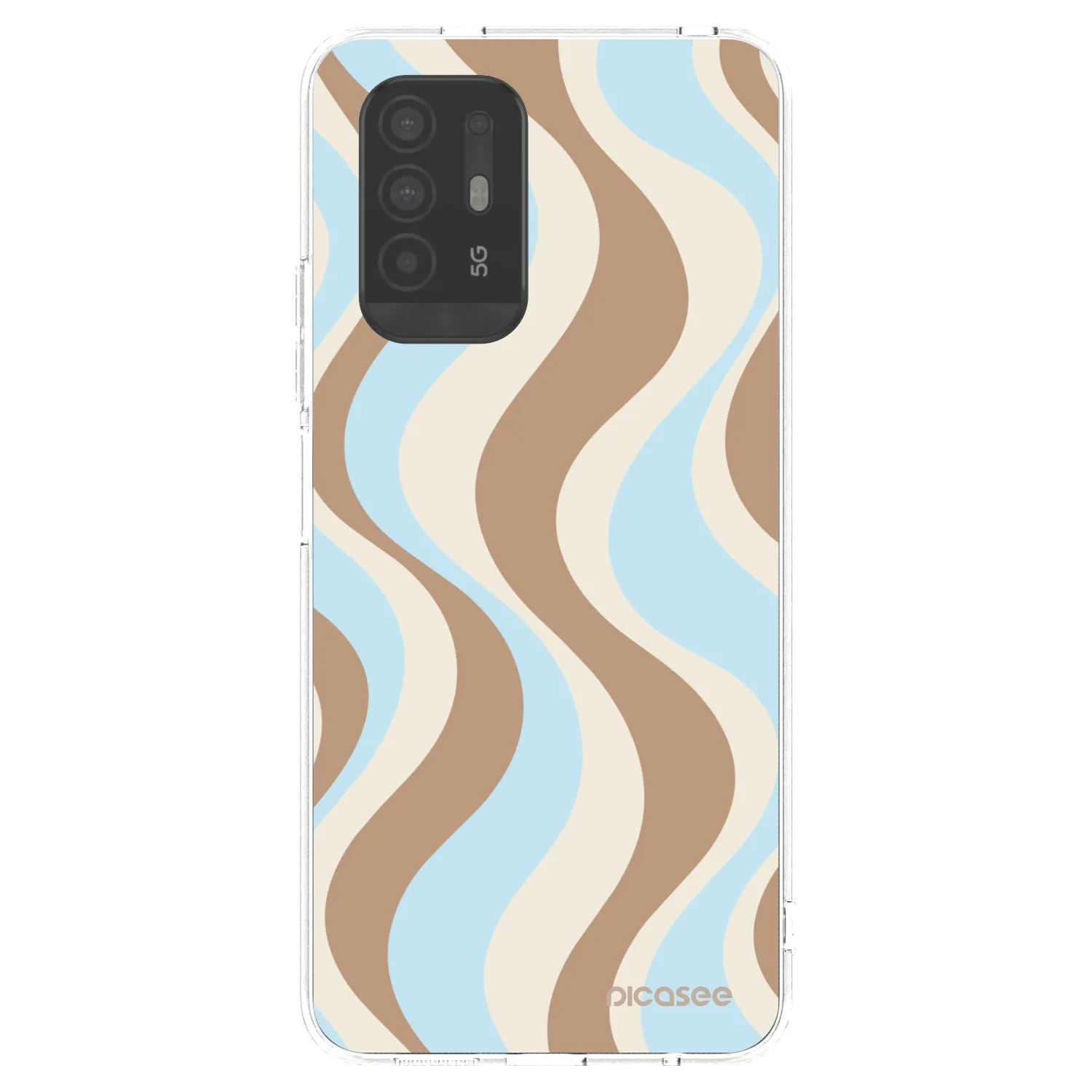 Picasee OPPO A94 5G Hülle - Transparentes Silikon - Abanico Days
