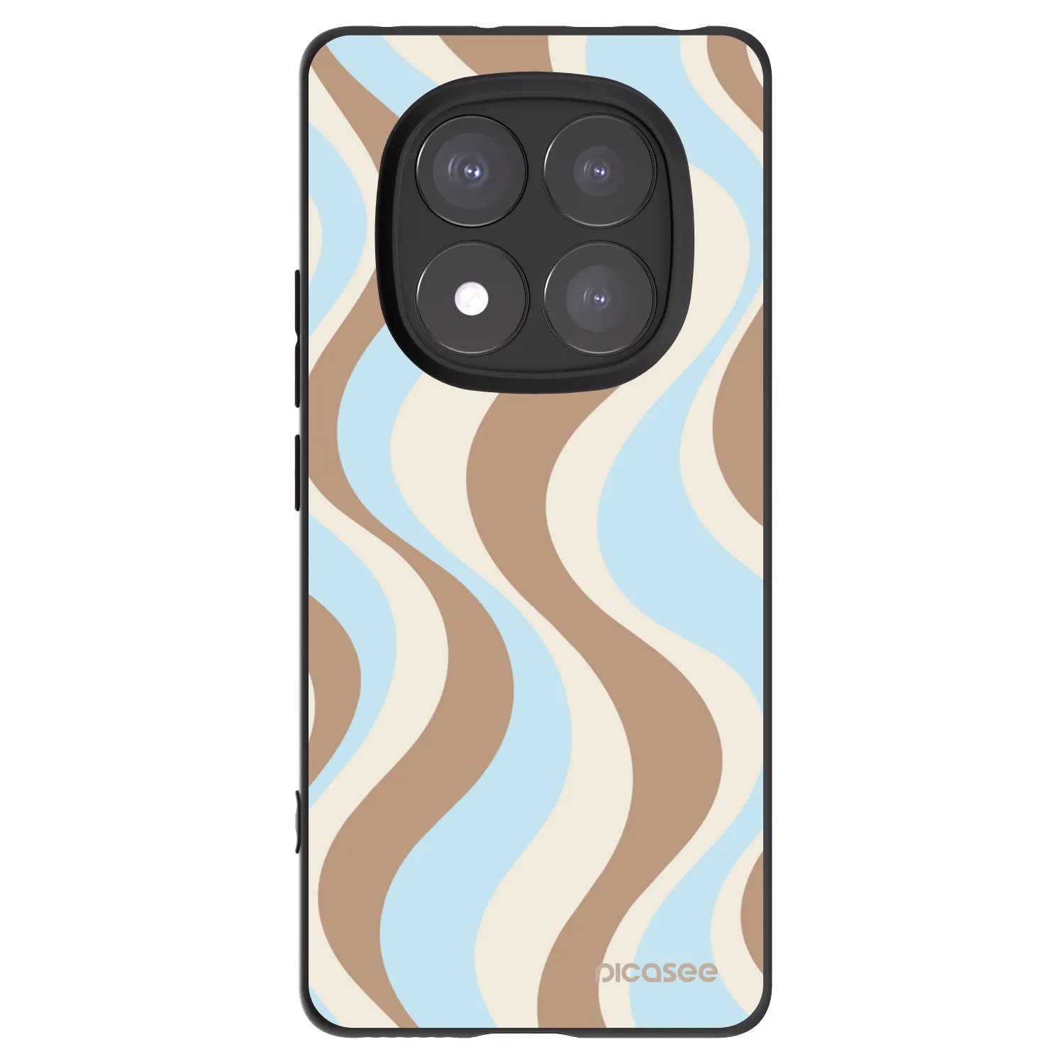 Picasee Xiaomi Redmi Note 14 Pro 5G Hülle - Schwarzes Silikon - Abanico Days