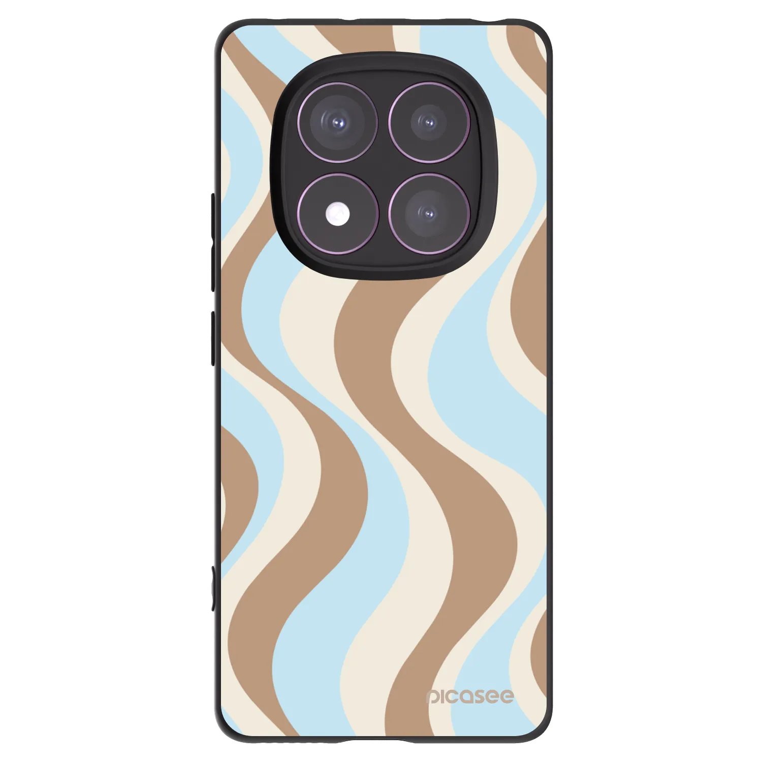 Picasee Xiaomi Redmi Note 14 Pro 4G Hülle - Schwarzes Silikon - Abanico Days