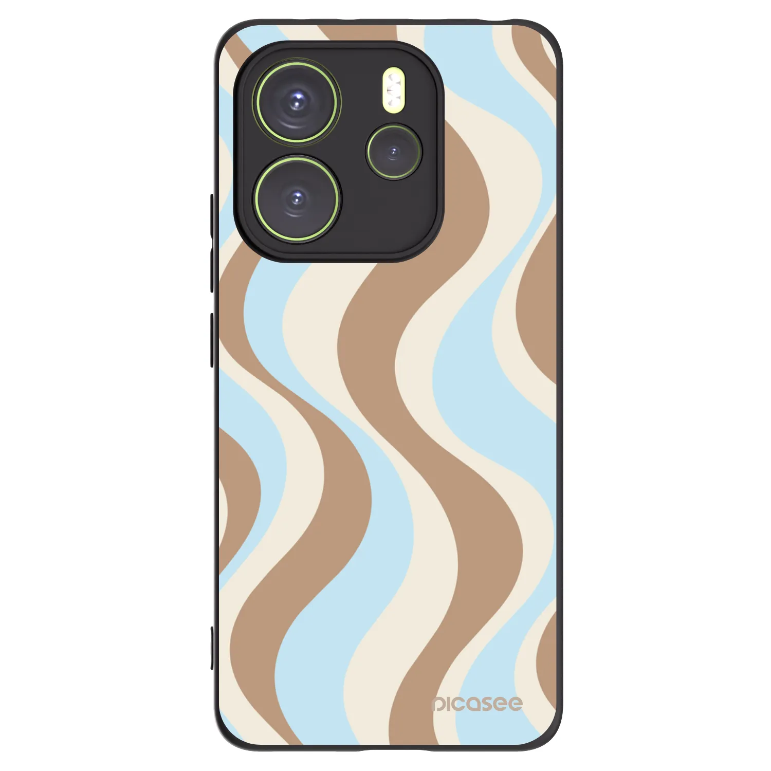 Picasee Xiaomi Redmi Note 14 4G Hülle - Schwarzes Silikon - Abanico Days
