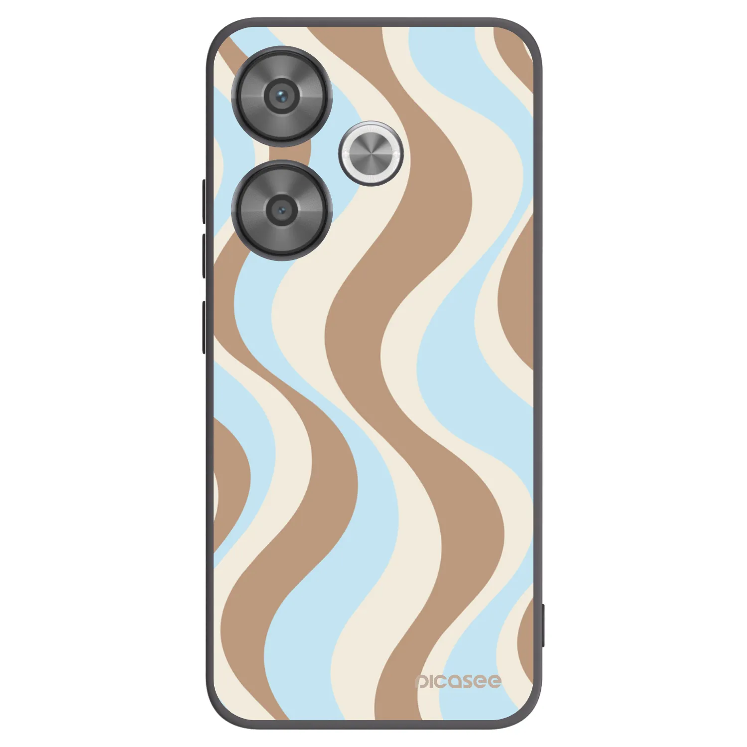 Picasee Xiaomi Poco F6 Hülle - Schwarzes Silikon - Abanico Days
