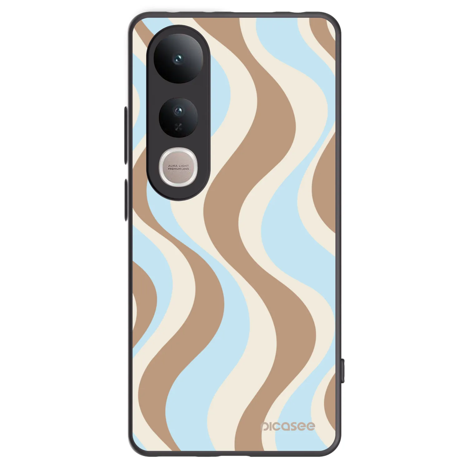 Picasee Vivo V50 Lite 5G Hülle - Schwarzes Silikon - Abanico Days