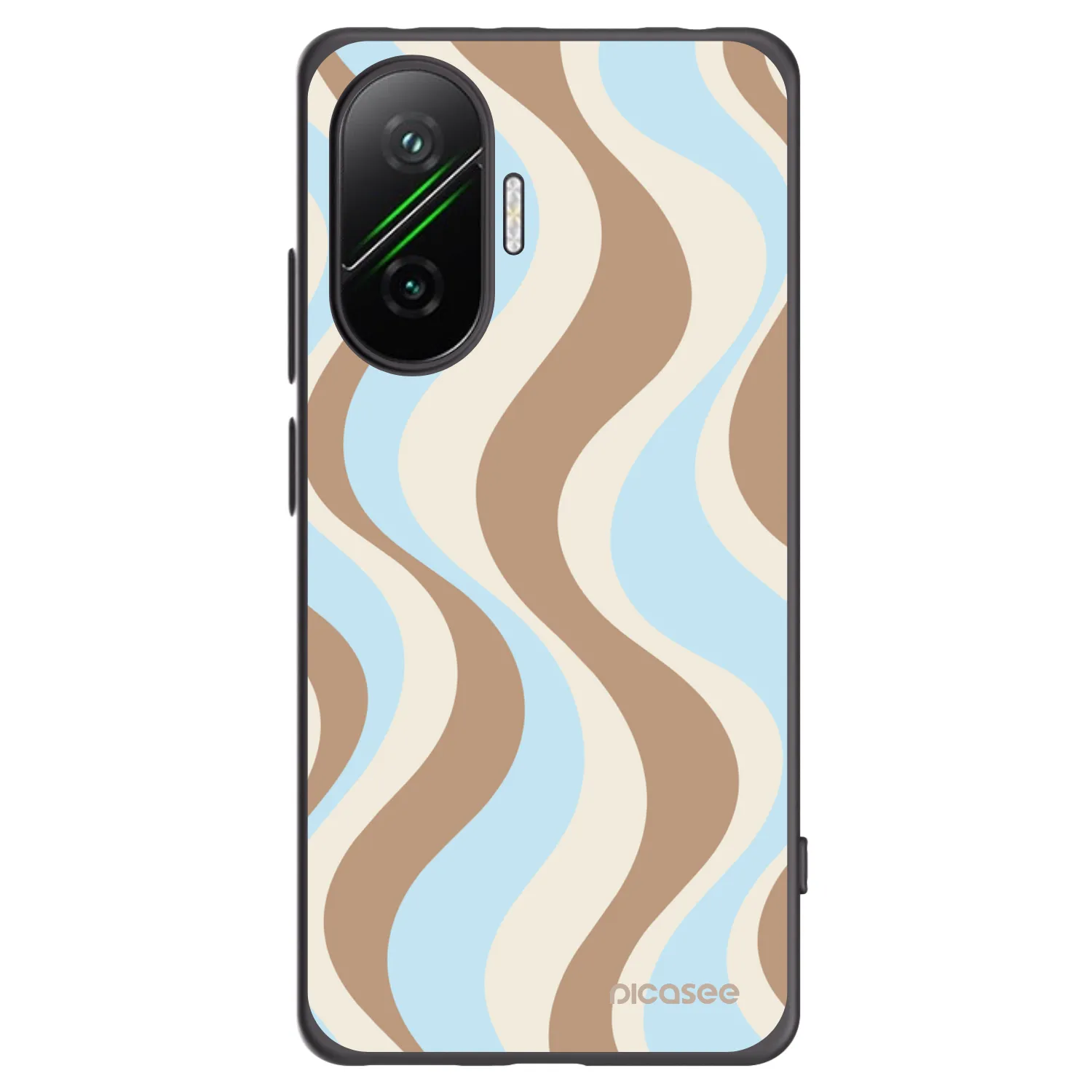 Picasee Xiaomi Poco F7 5G Hülle - Schwarzes Silikon - Abanico Days
