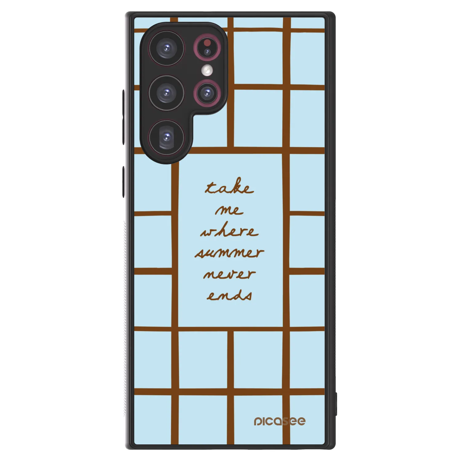 Picasee ULTIMATE CASE PowerShare für Samsung Galaxy S22 Ultra 5G - Shutter Season