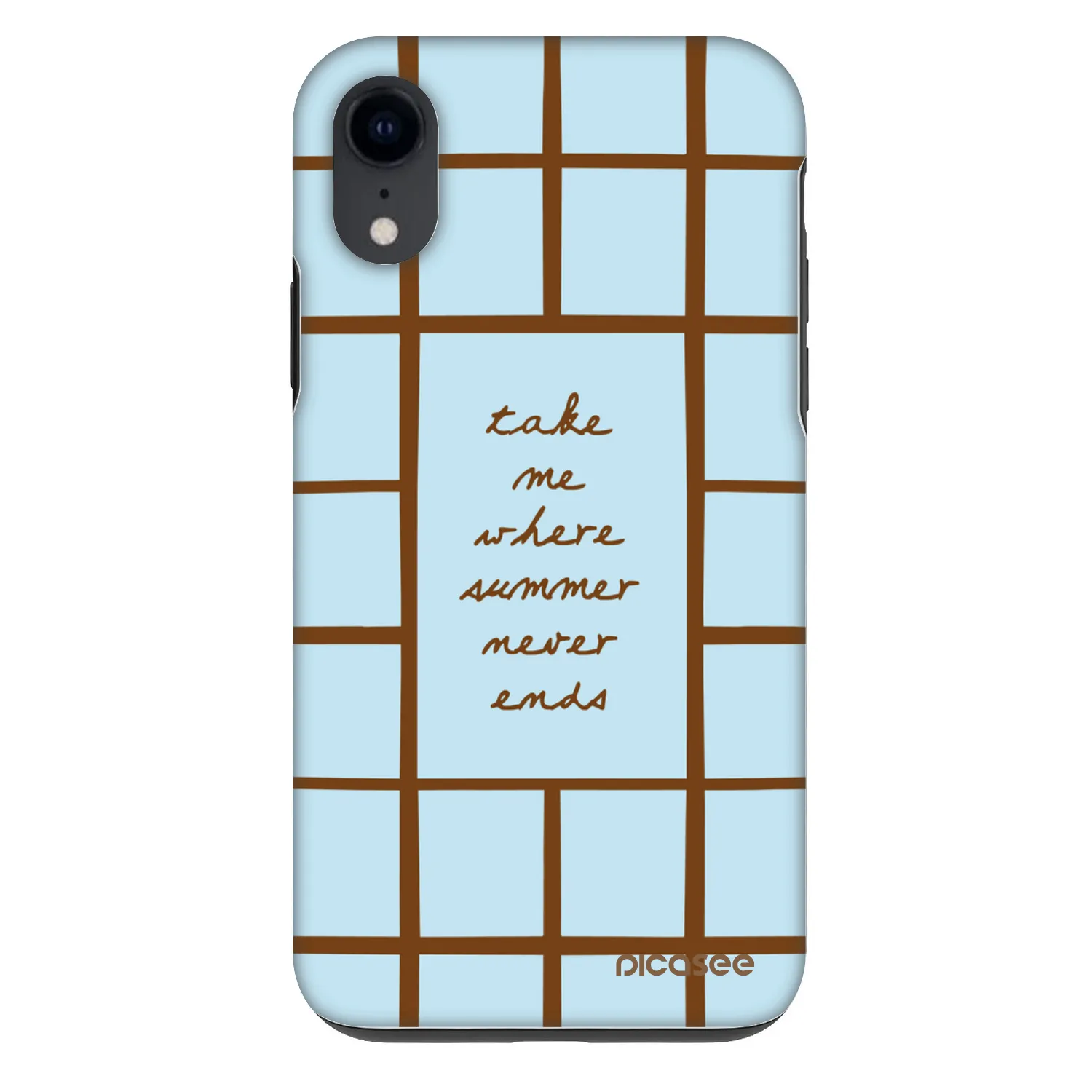 Picasee Fashion Case für Apple iPhone XR - Shutter Season