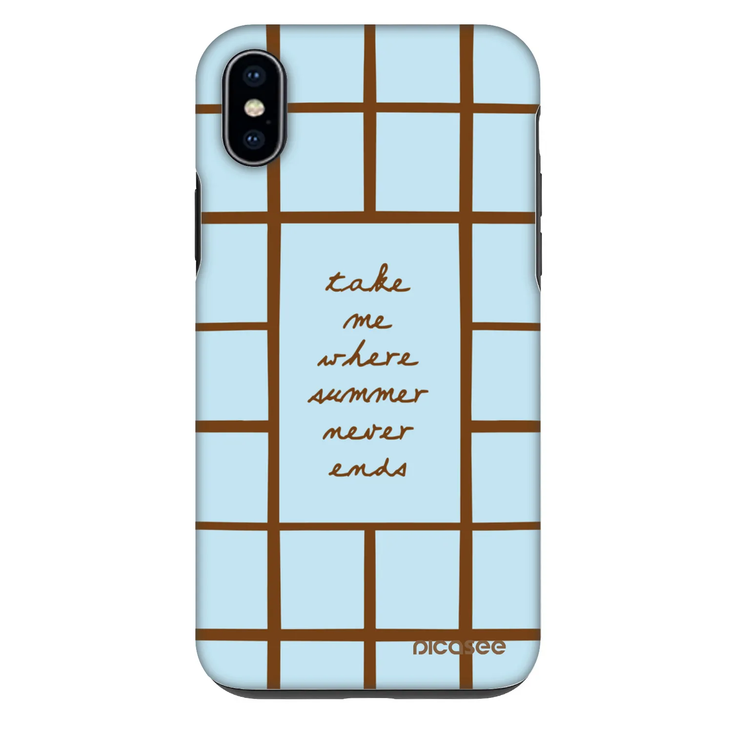 Picasee Fashion Case für Apple iPhone XS Max - Shutter Season