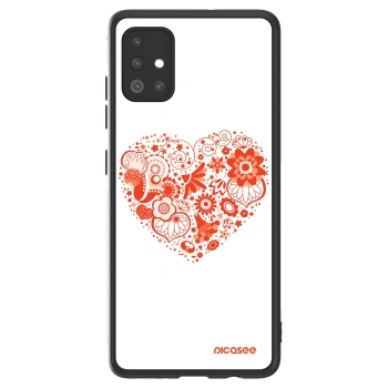 Picasee ULTIMATE CASE für Samsung Galaxy A51 A515F - Großes Herz