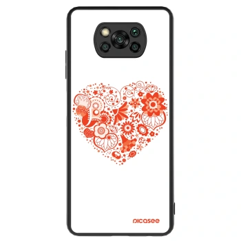 Hülle für Xiaomi Poco X3 - Großes Herz
