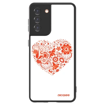 Picasee ULTIMATE CASE für Samsung Galaxy S21 5G G991B - Großes Herz