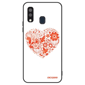 Hülle für Samsung Galaxy A40 A405F - Großes Herz