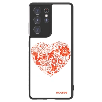 Hülle für Samsung Galaxy S21 Ultra 5G G998B - Großes Herz