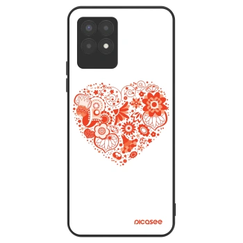 Hülle für Realme 8i - Großes Herz