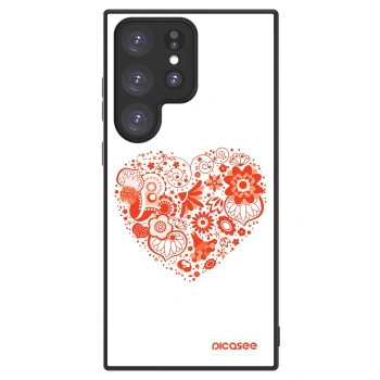 Picasee ULTIMATE CASE für Samsung Galaxy S23 Ultra 5G - Großes Herz
