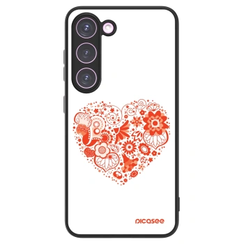 Picasee ULTIMATE CASE PowerShare für Samsung Galaxy S23 5G - Großes Herz
