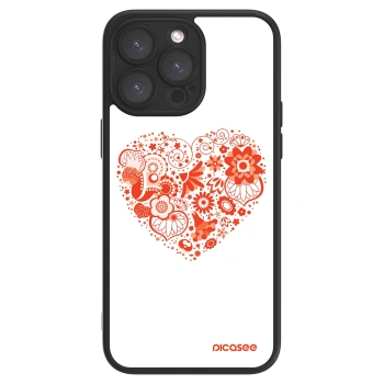 Picasee ULTIMATE CASE MagSafe für Apple iPhone 15 Pro Max - Großes Herz