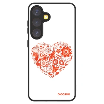 Picasee ULTIMATE CASE für Samsung Galaxy S24 S921B 5G - Großes Herz