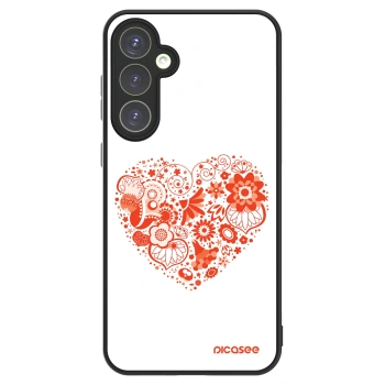 Picasee ULTIMATE CASE PowerShare für Samsung Galaxy S23 FE S711B - Großes Herz