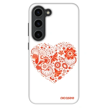 Picasee Fashion Case für Samsung Galaxy S23+ 5G - Großes Herz