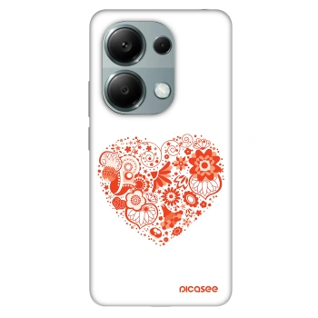 Hülle für Xiaomi Redmi Note 13 Pro 4G - Großes Herz