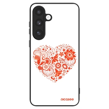 Picasee ULTIMATE CASE PowerShare für Samsung Galaxy S25 FE 5G - Großes Herz