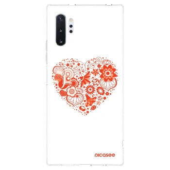 Hülle für Samsung Galaxy Note 10+ N975F - Großes Herz