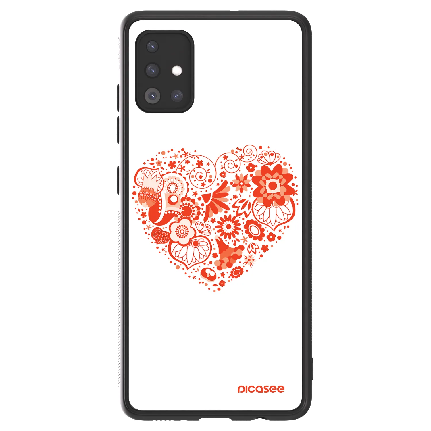 Picasee ULTIMATE CASE für Samsung Galaxy A51 A515F - Großes Herz