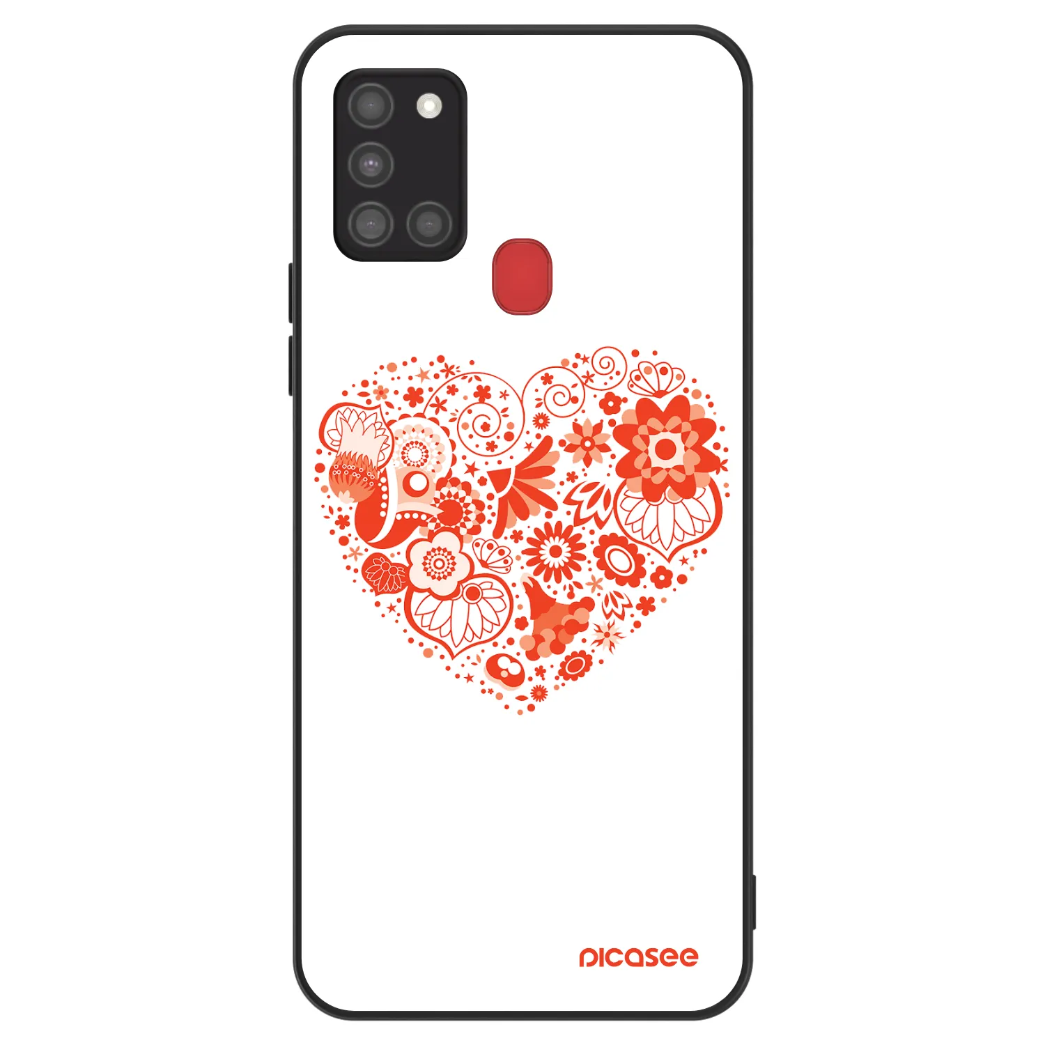 Picasee ULTIMATE CASE für Samsung Galaxy A21s - Großes Herz