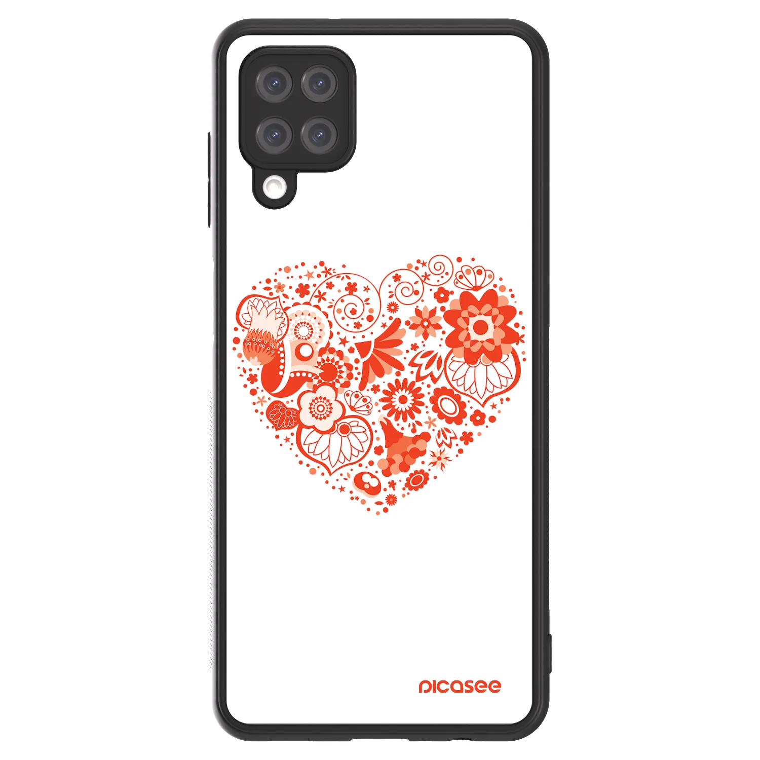 Picasee ULTIMATE CASE für Samsung Galaxy A12 A125F - Großes Herz