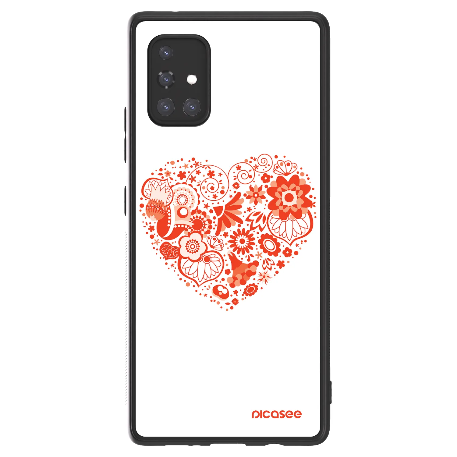 Picasee ULTIMATE CASE für Samsung Galaxy A71 A715F - Großes Herz