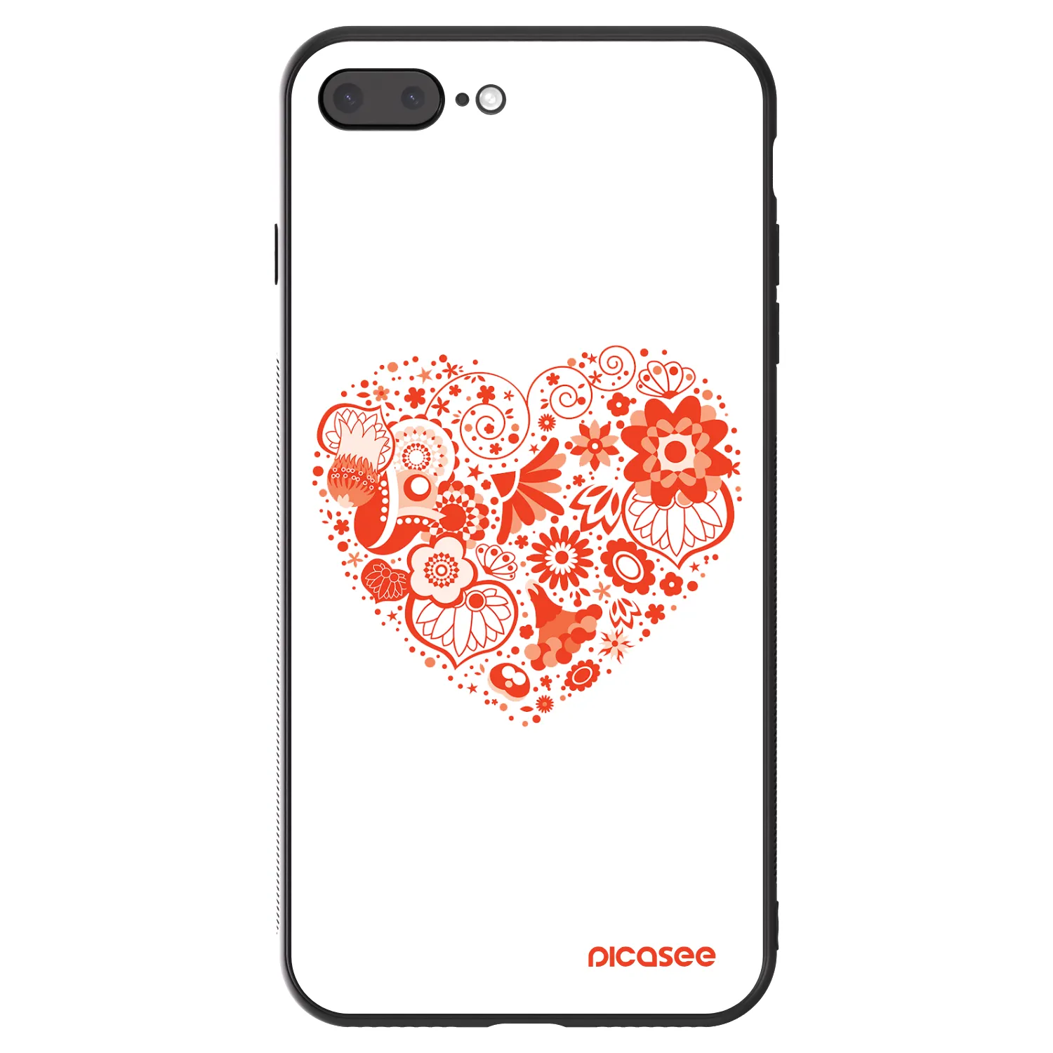 Picasee ULTIMATE CASE für Apple iPhone 7 Plus - Großes Herz