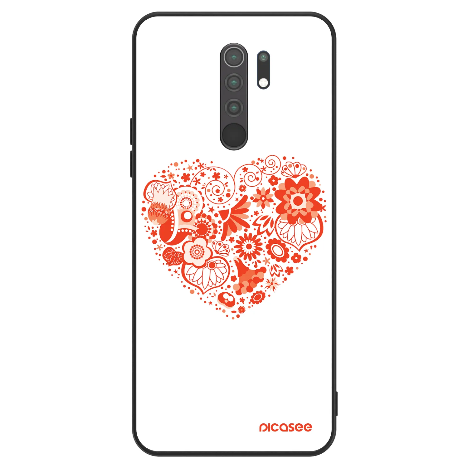 Picasee ULTIMATE CASE für Xiaomi Redmi 9 - Großes Herz