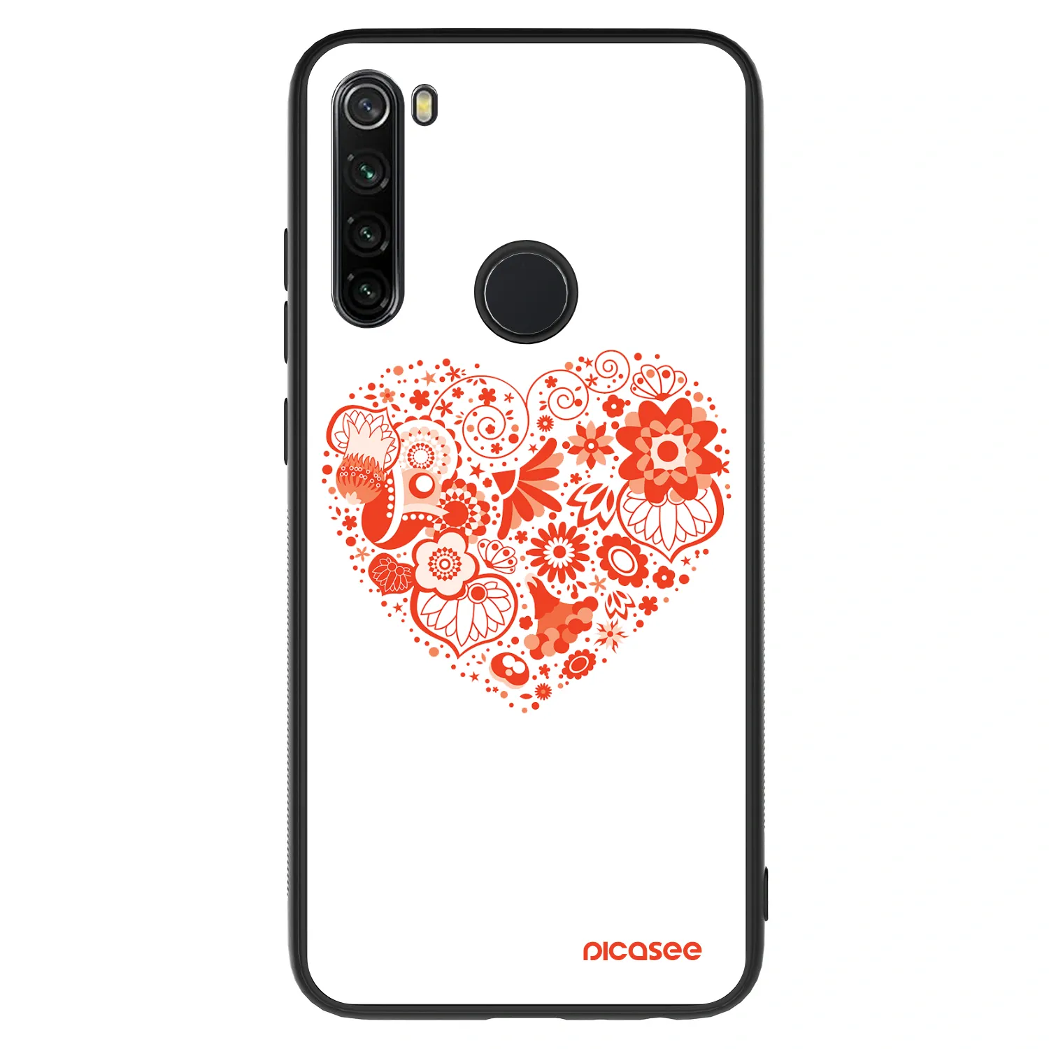 Picasee ULTIMATE CASE für Xiaomi Redmi Note 8 - Großes Herz