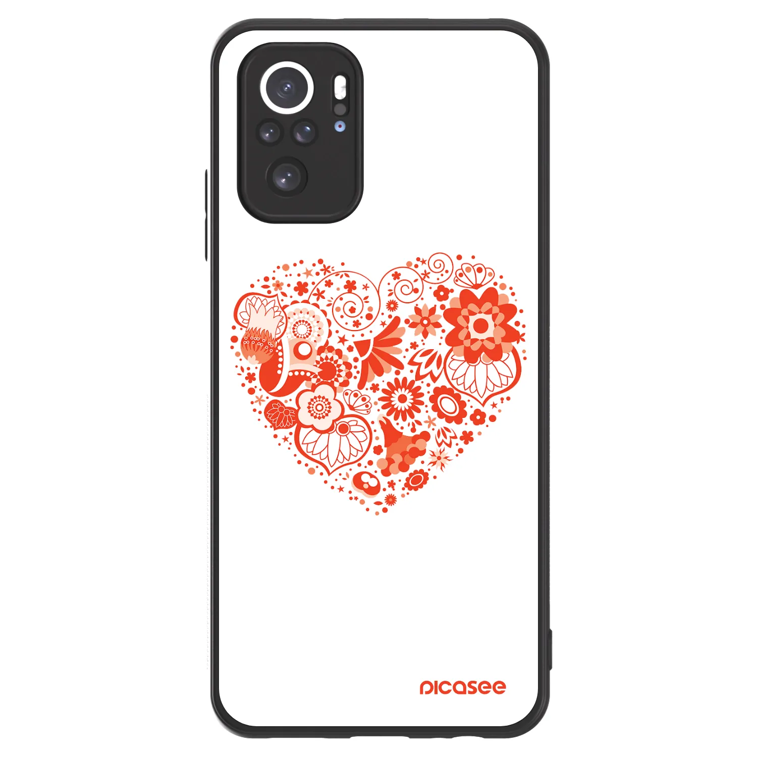 Picasee ULTIMATE CASE für Xiaomi Redmi Note 10 - Großes Herz