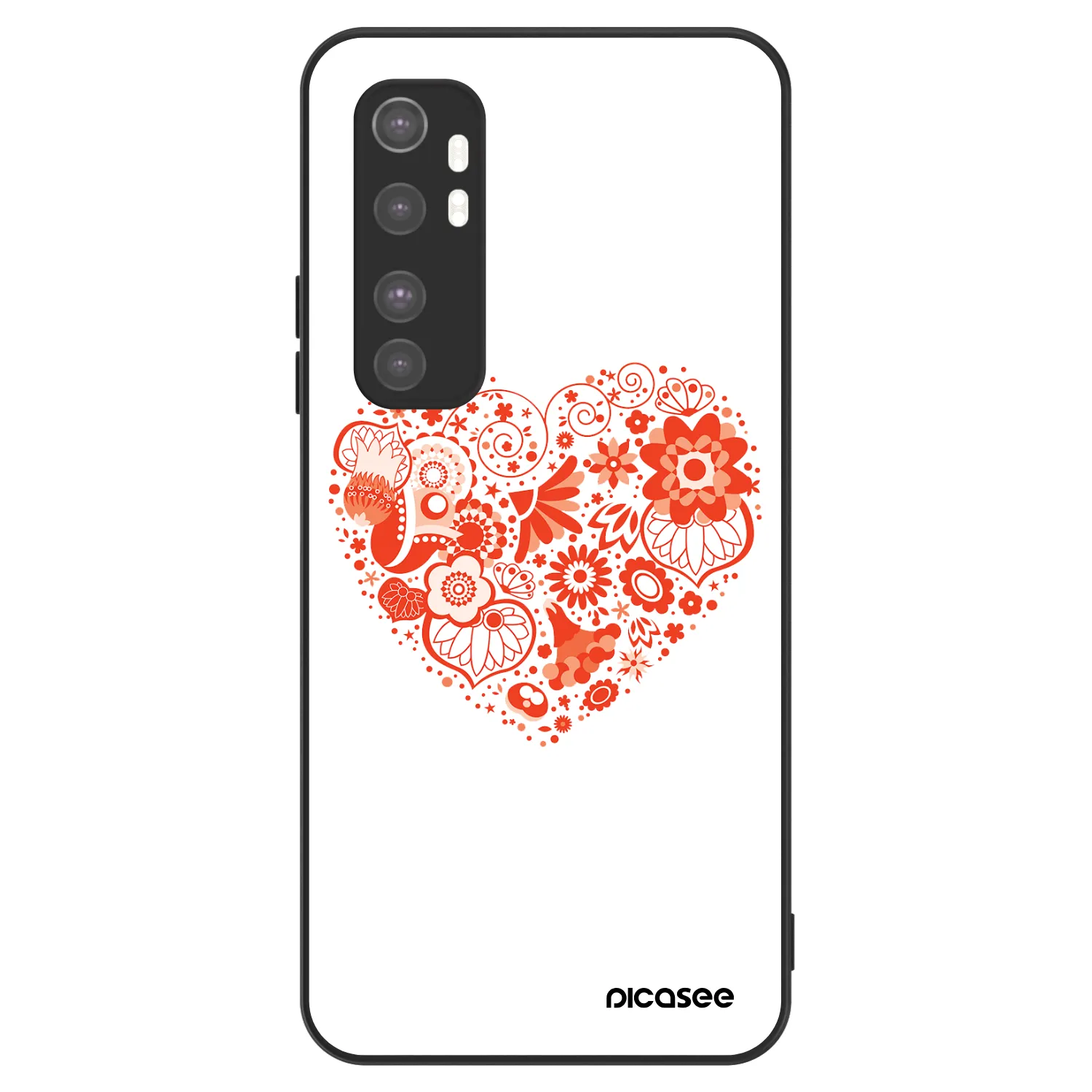 Picasee ULTIMATE CASE für Xiaomi Mi Note 10 Lite - Großes Herz