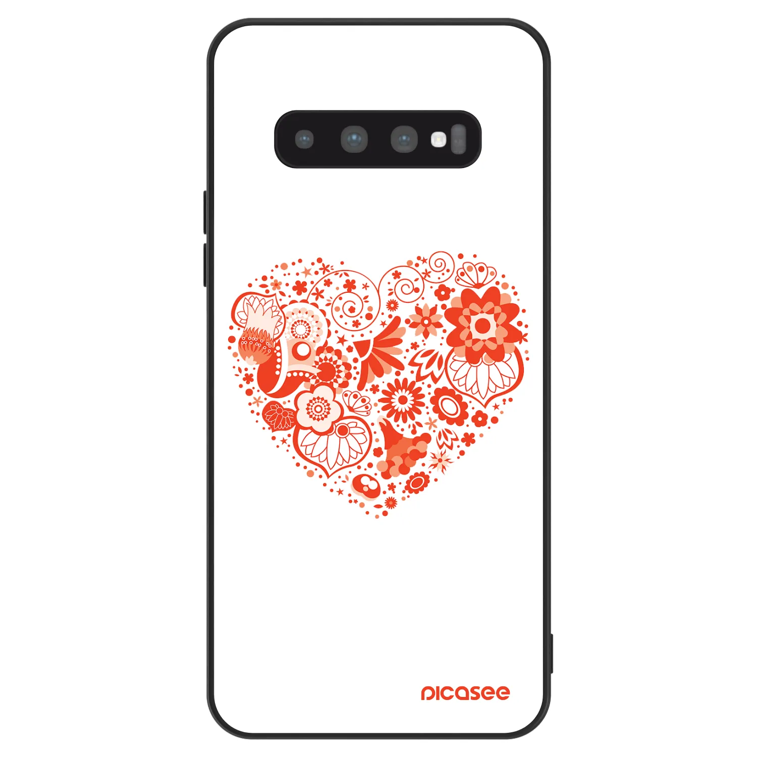 Picasee ULTIMATE CASE für Samsung Galaxy S10 G973 - Großes Herz
